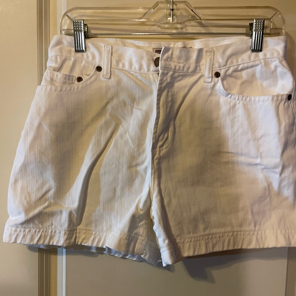 Faded Glory white jeans shorts